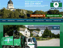 Tablet Screenshot of envirotechwaste.com